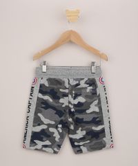 Bermuda-de-Moletom-Infantil-Capitao-America-Estampada-Camuflada-com-Recorte-Lateral-Cinza-Mescla-9955570-Cinza_Mescla_2