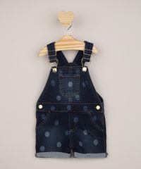 Jardineira-Jeans-Infantil-Estampado-Poa-com-Bolsos-Azul-Medio-9955952-Azul_Medio_1