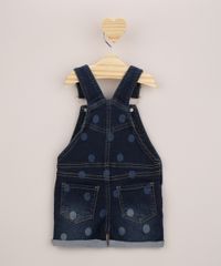Jardineira-Jeans-Infantil-Estampado-Poa-com-Bolsos-Azul-Medio-9955952-Azul_Medio_2