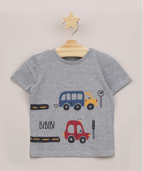 Camiseta-Infantil-Carrinhos-Manga-Curta-Cinza-Mescla-9956337-Cinza_Mescla_1
