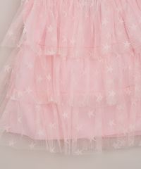 Saia-de-Tule-Infantil-Estampada-de-Estrelas-em-Camadas-Rosa-9957195-Rosa_4
