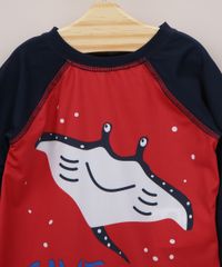 Blusa-de-Praia-Infantil--Save-The-Sea--com-Protecao-UV50--Vermelha-9957686-Vermelho_4