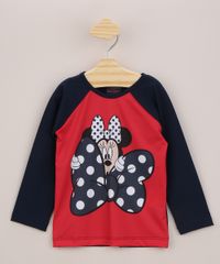 Blusa-de-Praia-Infantil-Minnie-com-Protecao-UV50--Vermelha-9957690-Vermelho_1