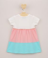 Vestido-Infantil-com-Recortes-Manga-Curta-Multicor-9957840-Multicor_2