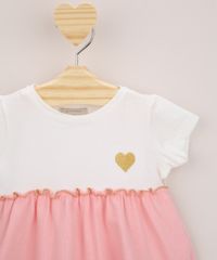 Vestido-Infantil-com-Recortes-Manga-Curta-Multicor-9957840-Multicor_4
