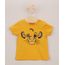 Camiseta-Infantil-Simba-O-Rei-Leao-Manga-Curta-Mostarda-9958273-Mostarda_1