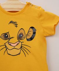 Camiseta-Infantil-Simba-O-Rei-Leao-Manga-Curta-Mostarda-9958273-Mostarda_3