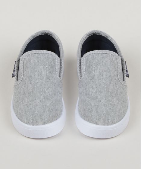 slip cinza