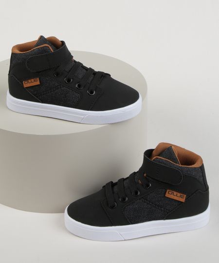 Tenis-Masculino-Ollie-Cano-Alto-com-Pesponto-Preto-9961173-Preto_1 Tenis-Masculino-Ollie-Cano-Alto-com-Pesponto-Preto-9961173-Preto_1