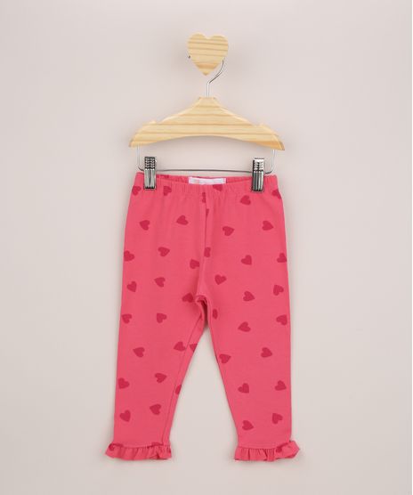 Calca-Legging-Infantil-Estampada-de-Coracoes-com-Babados-Rosa-9961312-Rosa_1
