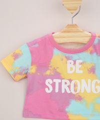 Blusa-Infantil-Cropped-Estampada-Tie-Dye--Be-Strong--Manga-Curta-Multicor-9961491-Multicor_3