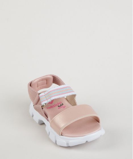 sandalias papete infantil