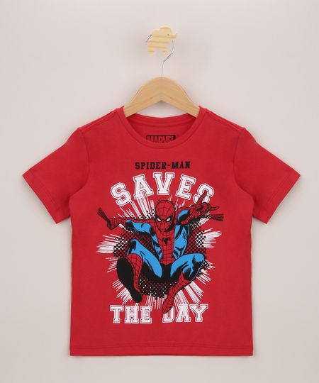Camiseta-Infantil-Homem-Aranha-Manga-Curta-Vermelha-9962548-Vermelho_1