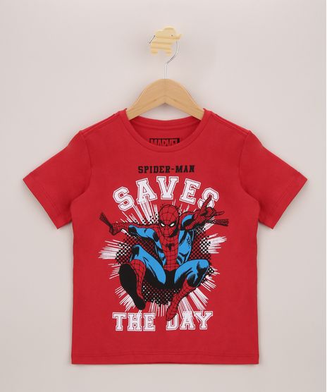 Camiseta-Infantil-Homem-Aranha-Manga-Curta-Vermelha-9962548-Vermelho_1