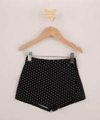 Short-Saia-Infantil-Envelope-Estampado-de-Poa-com-Glitter-Preto-9963920-Preto_1