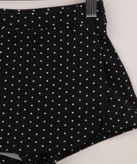 Short-Saia-Infantil-Envelope-Estampado-de-Poa-com-Glitter-Preto-9963920-Preto_3