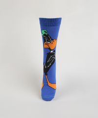 Meia-Masculina-Patolino-Estampado-Cano-Alto-Azul-9963947-Azul_3