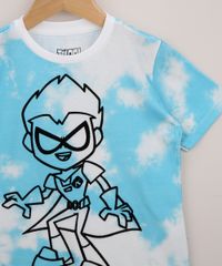Camiseta-Infantil-Robin-Jovens-Titas-Estampada-Tie-Dye-Manga-Curta-Azul-Claro-9964462-Azul_Claro_4