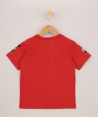 Camiseta-Infantil-Robin-Jovens-Titas--Dance-fo-yo-Bees--Manga-Curta-Vermelha-9965439-Vermelho_2