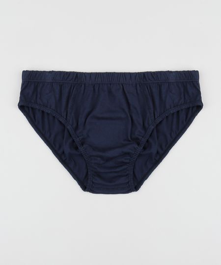 Cueca-de-Algodao-Penteado-Masculina-Plus-Size-Selene-Slip-Azul-MArinho-9950882-Azul_Marinho_1
