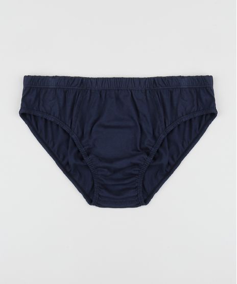 Cueca-de-Algodao-Penteado-Masculina-Plus-Size-Selene-Slip-Azul-MArinho-9950882-Azul_Marinho_1