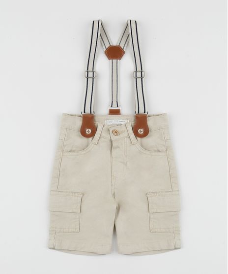 Bermuda-Infantil-Cargo-com-Suspensorio-Bege-Claro-9953487-Bege_Claro_1