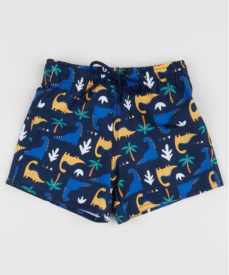 Bermuda-Surf-Infantil-Estampada-de-Dinossauros-Azul-Marinho-9954554-Azul_Marinho_1