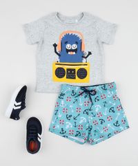 Bermuda-Surf-Infantil-Estampada-de-Ancoras-Azul-Claro-9954556-Azul_Claro_3