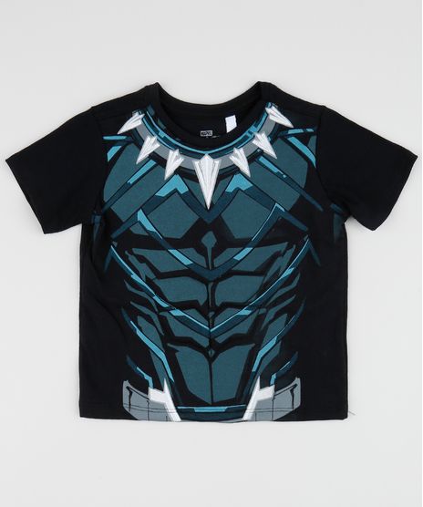 Camiseta-Infantil-Pantera-Negra-Manga-Curta-Gola-Careca-Preta-9958207-Preto_1