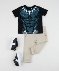 Camiseta-Infantil-Pantera-Negra-Manga-Curta-Gola-Careca-Preta-9958207-Preto_3