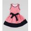 Vestido-Infantil-com-Faixa-para-Amarrar-Rosa-9953028-Rosa_1