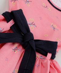 Vestido-Infantil-com-Faixa-para-Amarrar-Rosa-9953028-Rosa_4