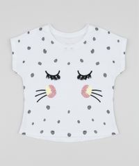 Blusa-Infantil-Carinha-Onca-com-Paetes-Manga-Curta-Off-White-9956561-Off_White_1