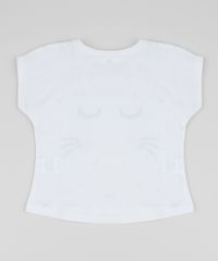 Blusa-Infantil-Carinha-Onca-com-Paetes-Manga-Curta-Off-White-9956561-Off_White_2