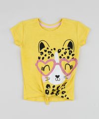 Blusa-Infantil-Manga-Curta-com-No-Amarela-9956562-Amarelo_1