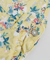 Jardineira-de-Sarja-Infantil-Estampada-Floral-com-Babados-Amarela-9958602-Amarelo_5