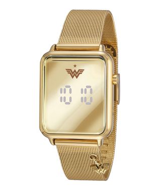 Kit-de-Relogio-Digital-Warner-Bros-Mulher-Maravilha---Pulseira---32182LPMGDE1-Dourado-9951104-Dourado_1