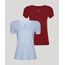 Kit-de-2-Blusas-Femininas-Basicas-Flame-Manga-Curta-Decote-V-Multicor-9953510-Multicor_1