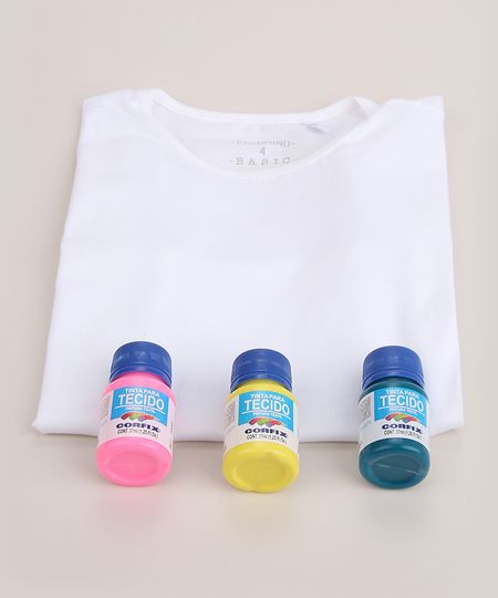 Kit-Infantil-para-Tie-Dye--Faca-Voce-Mesmo--de-Blusa-Manga-Curta-Branca---Tintas-Multicor-9963314-Multicor_1 Kit-Infantil-para-Tie-Dye--Faca-Voce-Mesmo--de-Blusa-Manga-Curta-Branca---Tintas-Multicor-9963314-Multicor_1