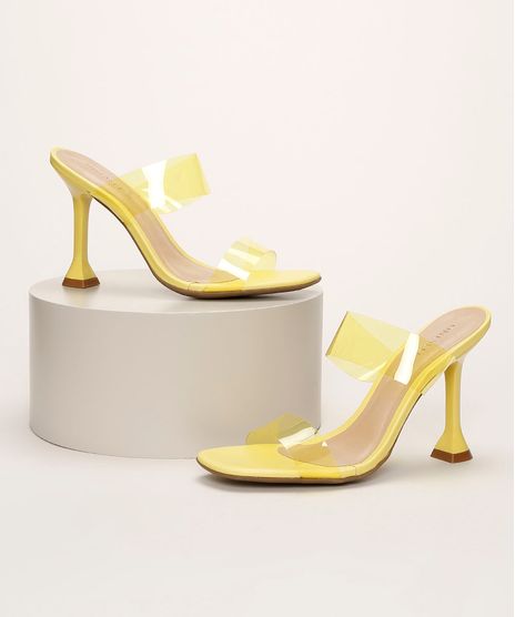 Tamanco-Feminino-Salto-Alto-Taca-com-Tiras-em-Vinil-Amarelo-9962374-Amarelo_1