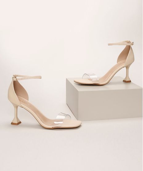 Sandalia-Feminina-Oneself-Salto-Medio-Taca-com-Tira-em-Vinil-Bege-Claro-9962457-Bege_Claro_1