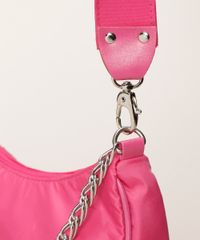 Bolsa-Feminina-Baguete-com-Corrente-e-Alca-Removivel-Pink-9964938-Pink_5