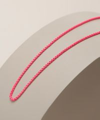 Colar-Feminino-Corrente-Delicado-Rosa-Neon-9965889-Rosa_Neon_2
