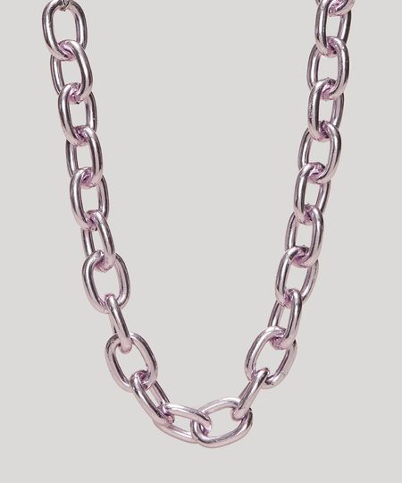 Colar-Feminino-Folheado-Choker-Corrente-Lilas-9966599-Lilas_1