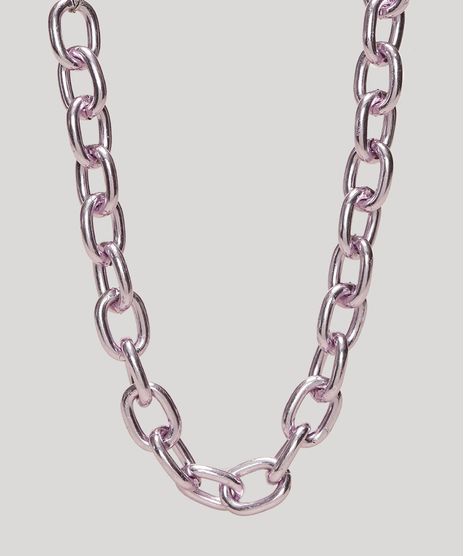 Colar-Feminino-Folheado-Choker-Corrente-Lilas-9966599-Lilas_1