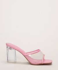 Tamanco-Feminino-Oneself-Salto-Alto-Quadrado-em-Acrilico-com-Tira-em-Vinil-Rosa-9962375-Rosa_2