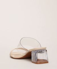 Tamanco-Feminino-Oneself-Salto-Baixo-Quadrado-Acrilico-com-Tira-em-Vinil-Bege-Claro-9962458-Bege_Claro_4