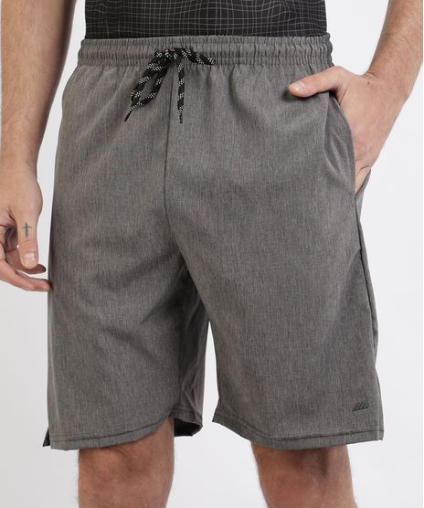 Bermuda-Masculina-Esportiva-Ace-com-Recorte-Cinza-Mescla-Claro-9963807-Cinza_Mescla_Claro_1