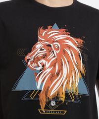 Camiseta-Masculina-Leao-Manga-Curta-Gola-Careca-Preta-9967856-Preto_4