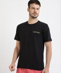 Camiseta-Masculina-O-Rei-Leao-Hakuna-Matata-Manga-Curta-Gola-Careca-Preta-9959810-Preto_1